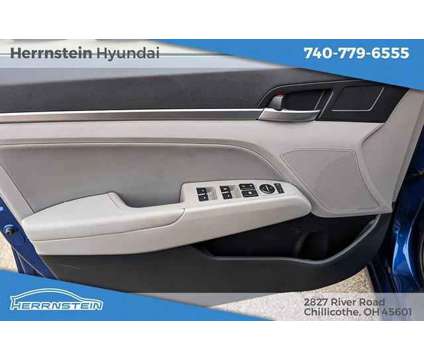 2020 Hyundai Elantra SEL is a Blue 2020 Hyundai Elantra Sedan in Chillicothe OH