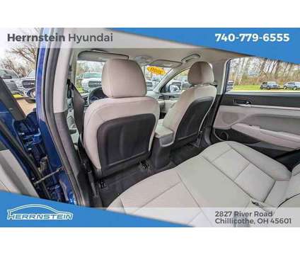 2020 Hyundai Elantra SEL is a Blue 2020 Hyundai Elantra Sedan in Chillicothe OH