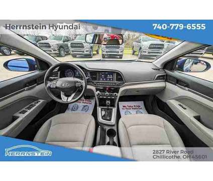2020 Hyundai Elantra SEL is a Blue 2020 Hyundai Elantra Sedan in Chillicothe OH
