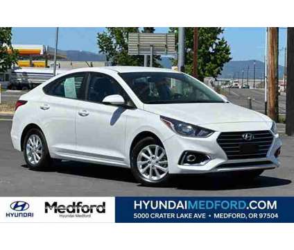 2022 Hyundai Accent SEL is a White 2022 Hyundai Accent Sedan in Medford OR