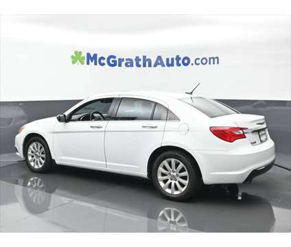 2014 Chrysler 200 Limited is a White 2014 Chrysler 200 Model Limited Sedan in Dubuque IA