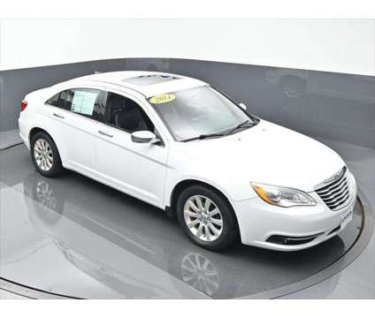 2014 Chrysler 200 Limited is a White 2014 Chrysler 200 Model Limited Sedan in Dubuque IA