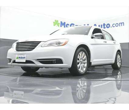 2014 Chrysler 200 Limited is a White 2014 Chrysler 200 Model Limited Sedan in Dubuque IA