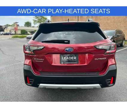 2022 Subaru Outback Limited is a Red 2022 Subaru Outback Limited Station Wagon in Lincolnwood IL