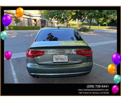 2013 Audi A4 for sale is a Grey 2013 Audi A4 3.0 quattro Car for Sale in Manteca CA