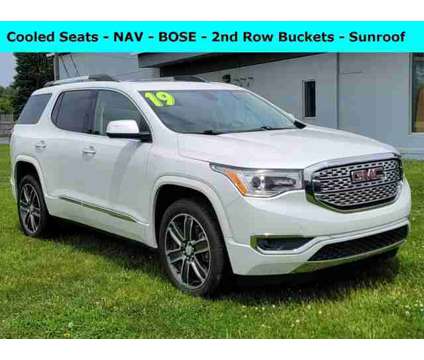 2019 GMC Acadia for sale is a White 2019 GMC Acadia Car for Sale in Adrian MI