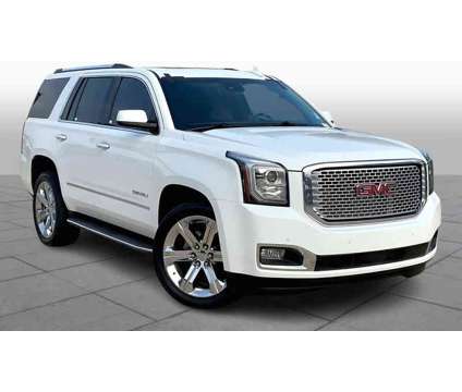 2015UsedGMCUsedYukon is a White 2015 GMC Yukon Car for Sale in Oklahoma City OK