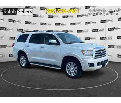 2012UsedToyotaUsedSequoia is a White 2012 Toyota Sequoia Car for Sale in Gonzales LA