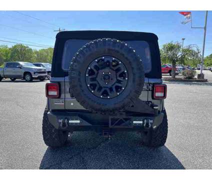 2018UsedJeepUsedWrangler Unlimited is a Grey 2018 Jeep Wrangler Unlimited Car for Sale in Bedford IN
