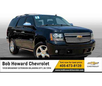 2012UsedChevroletUsedTahoe is a Black 2012 Chevrolet Tahoe Car for Sale in Oklahoma City OK