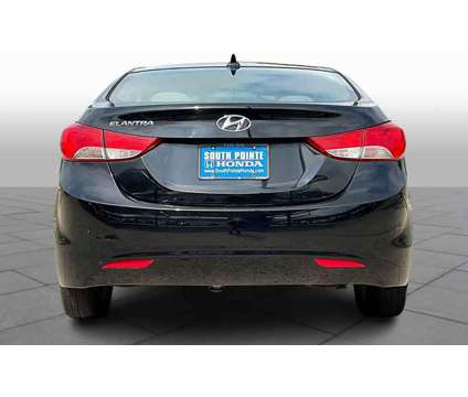 2013UsedHyundaiUsedElantra is a Black 2013 Hyundai Elantra Car for Sale in Tulsa OK
