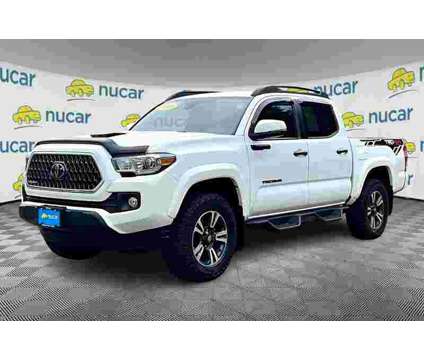 2018UsedToyotaUsedTacoma is a White 2018 Toyota Tacoma Car for Sale in North Attleboro MA