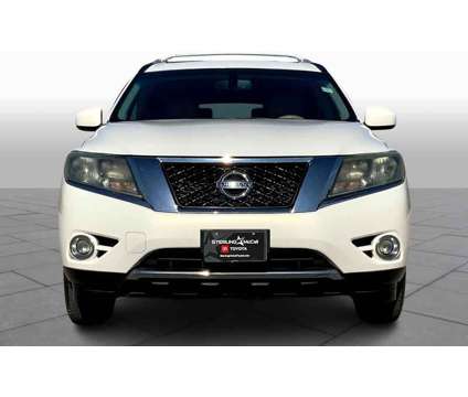 2014UsedNissanUsedPathfinder is a White 2014 Nissan Pathfinder Car for Sale in Houston TX