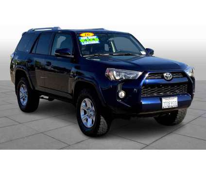 2016UsedToyotaUsed4Runner is a Blue 2016 Toyota 4Runner Car for Sale in Folsom CA