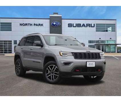 2021 Jeep Grand Cherokee Trailhawk is a Silver 2021 Jeep grand cherokee Trailhawk Car for Sale in San Antonio TX