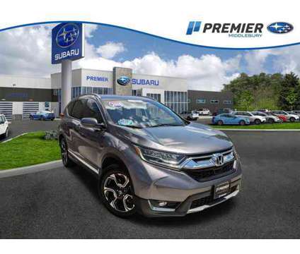 2018 Honda CR-V Touring is a Grey 2018 Honda CR-V Touring Car for Sale in Middlebury CT