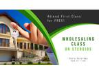 Join our First Class for FREE! 713 REIA's WHOLESALING CLASS ON STEROIDS!