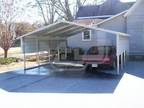 Inexpensive Double Metal Carports For Sale in Mount Airy, NC