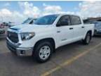 2020 Toyota Tundra SR5 Pickup 4D 5 1/2 ft White Toyota Tundra CrewMax with 92153
