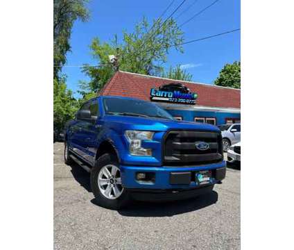 2015 Ford F150 SuperCrew Cab for sale is a Blue 2015 Ford F-150 SuperCrew Car for Sale in Paterson NJ