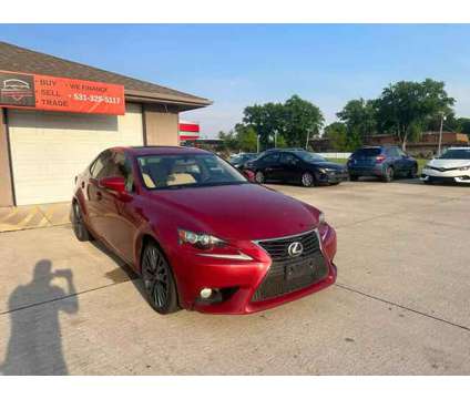 2014 Lexus IS for sale is a Red 2014 Lexus IS Car for Sale in Fremont NE