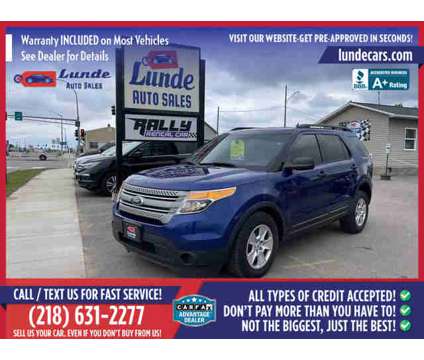 2014 Ford Explorer for sale is a Blue 2014 Ford Explorer Car for Sale in Wadena MN