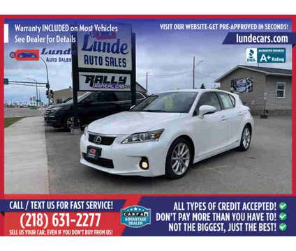 2013 Lexus CT for sale is a White 2013 Car for Sale in Wadena MN