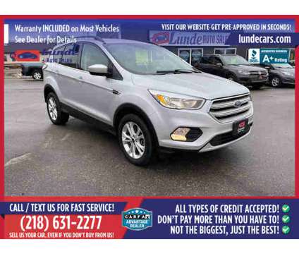 2018 Ford Escape for sale is a Silver 2018 Ford Escape Car for Sale in Wadena MN