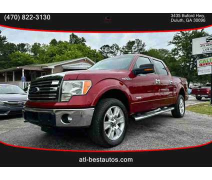 2013 Ford F150 SuperCrew Cab for sale is a Red 2013 Ford F-150 SuperCrew Car for Sale in Duluth GA