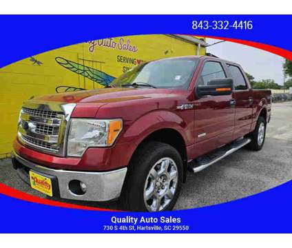 2013 Ford F150 SuperCrew Cab for sale is a Red 2013 Ford F-150 SuperCrew Car for Sale in Hartsville SC