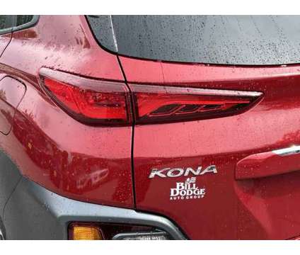 2021 Hyundai Kona Ultimate is a Red 2021 Hyundai Kona Ultimate SUV in Brunswick ME