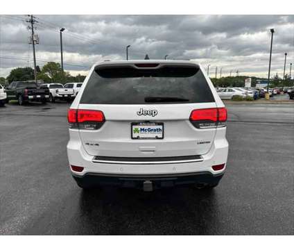 2017 Jeep Grand Cherokee Limited 4x4 is a White 2017 Jeep grand cherokee Limited SUV in Dubuque IA