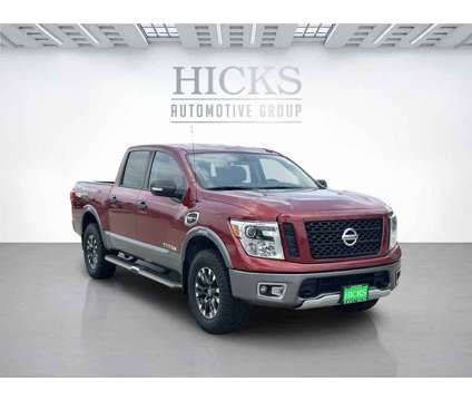 2017UsedNissanUsedTitan is a Red 2017 Nissan Titan PRO-4X Car for Sale in Corpus Christi TX