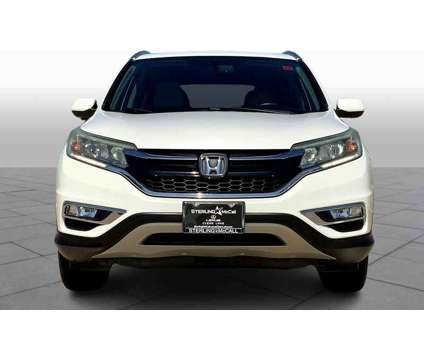 2015UsedHondaUsedCR-V is a White 2015 Honda CR-V Car for Sale in Houston TX