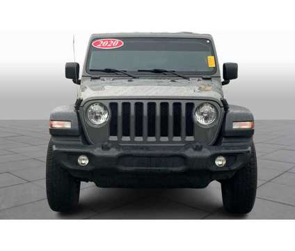 2020UsedJeepUsedWrangler Unlimited is a Grey 2020 Jeep Wrangler Unlimited Car for Sale in Overland Park KS