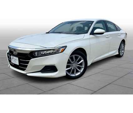 2021UsedHondaUsedAccord is a Silver, White 2021 Honda Accord Car for Sale in Kingwood TX
