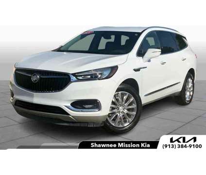 2021UsedBuickUsedEnclave is a White 2021 Buick Enclave Car for Sale in Overland Park KS