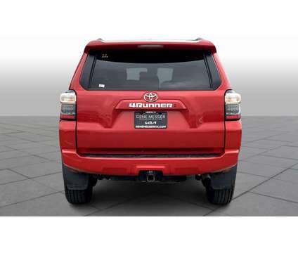 2022UsedToyotaUsed4Runner is a Red 2022 Toyota 4Runner Car for Sale in Lubbock TX