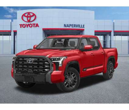 2024 Toyota Tundra Hybrid Platinum is a Red 2024 Toyota Tundra 1794 Trim Hybrid in Naperville IL