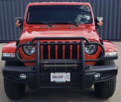 2021 Jeep Wrangler Unlimited Sahara Altitude is a Red 2021 Jeep Wrangler Unlimited Car for Sale in Trinidad CO