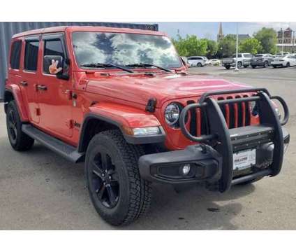 2021 Jeep Wrangler Unlimited Sahara Altitude is a Red 2021 Jeep Wrangler Unlimited Car for Sale in Trinidad CO