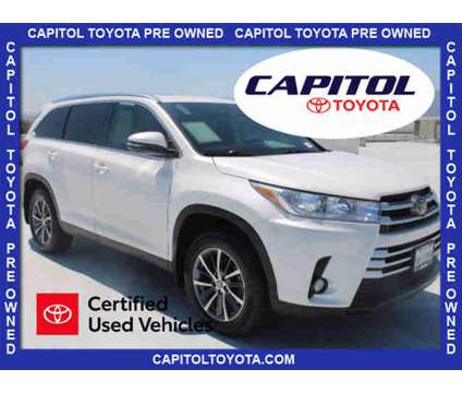 2019 Toyota Highlander XLE is a White 2019 Toyota Highlander XLE Car for Sale in San Jose CA