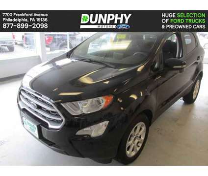 2020 Ford EcoSport SE is a Black 2020 Ford EcoSport SE Car for Sale in Philadelphia PA