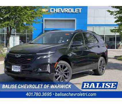 2024 Chevrolet Equinox RS is a Black 2024 Chevrolet Equinox Car for Sale in Warwick RI