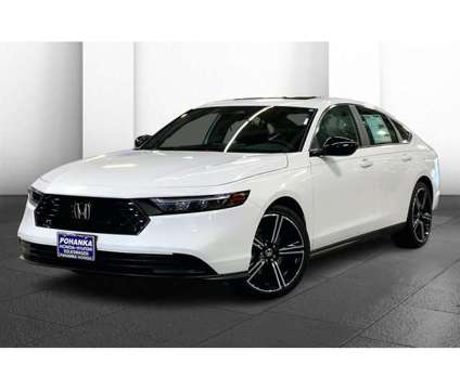 2024 Honda Accord Hybrid Sport is a Silver, White 2024 Honda Accord Hybrid Hybrid in Capitol Heights MD