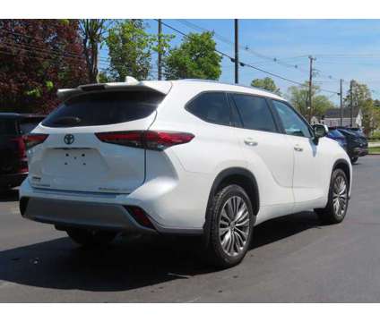 2021 Toyota Highlander Platinum is a White 2021 Toyota Highlander Car for Sale in Laconia NH