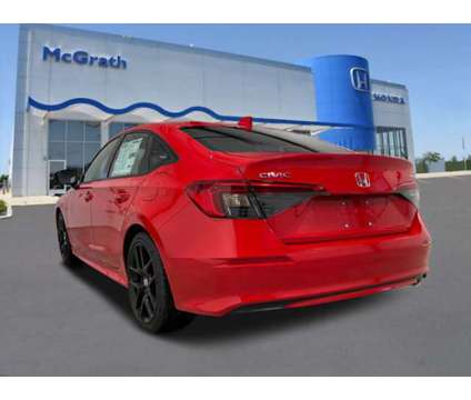 2024 Honda Civic SPORT is a Red 2024 Honda Civic Sport Sedan in Elgin IL