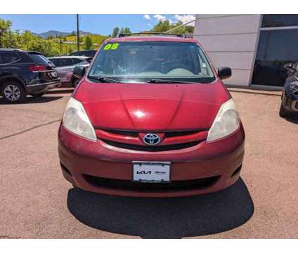 2008 Toyota Sienna LE is a Red 2008 Toyota Sienna LE Car for Sale in Colorado Springs CO