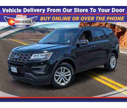 2017 Ford Explorer Base is a Black 2017 Ford Explorer Base Car for Sale in Colorado Springs CO