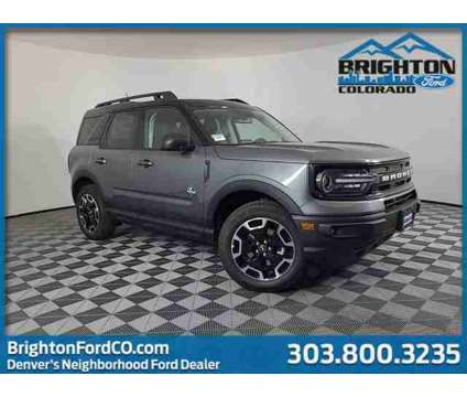 2024 Ford Bronco Sport Outer Banks is a Grey 2024 Ford Bronco Car for Sale in Brighton CO